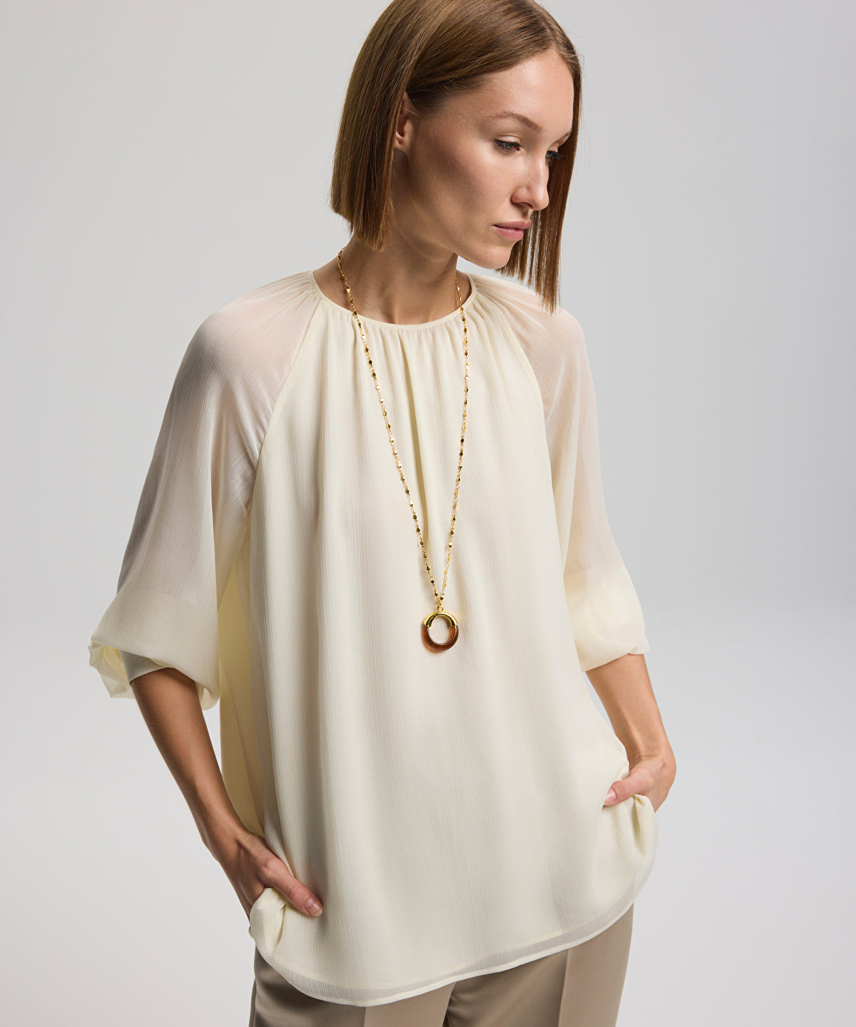 Zoomed Chiffon Blouse