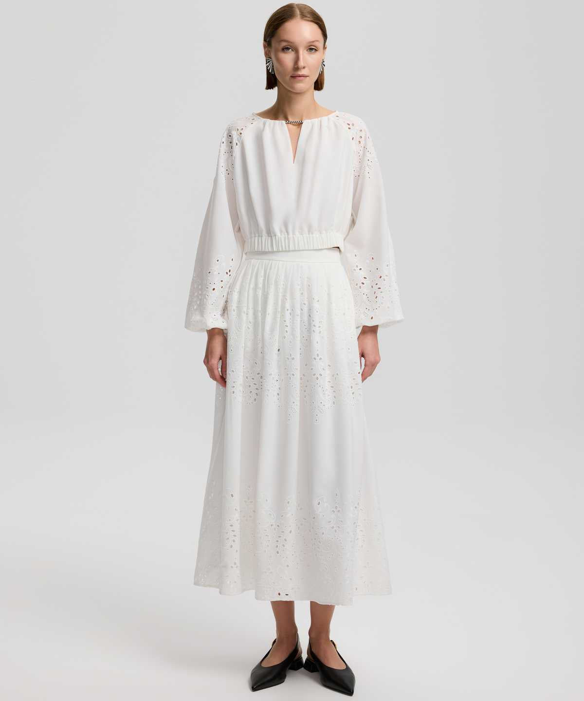 Broderie Anglaise Blouse