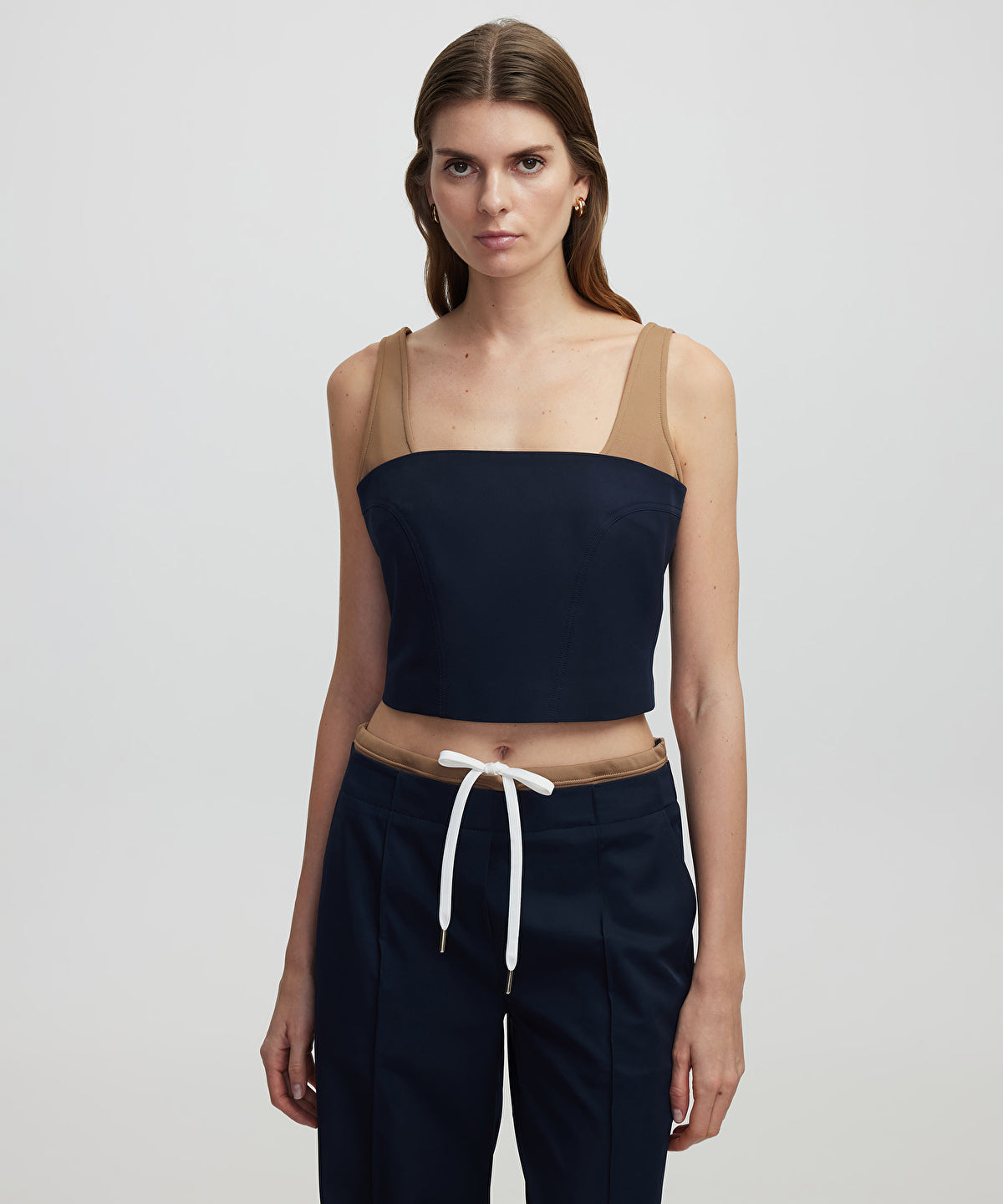 Zoomed Color Block Blouse