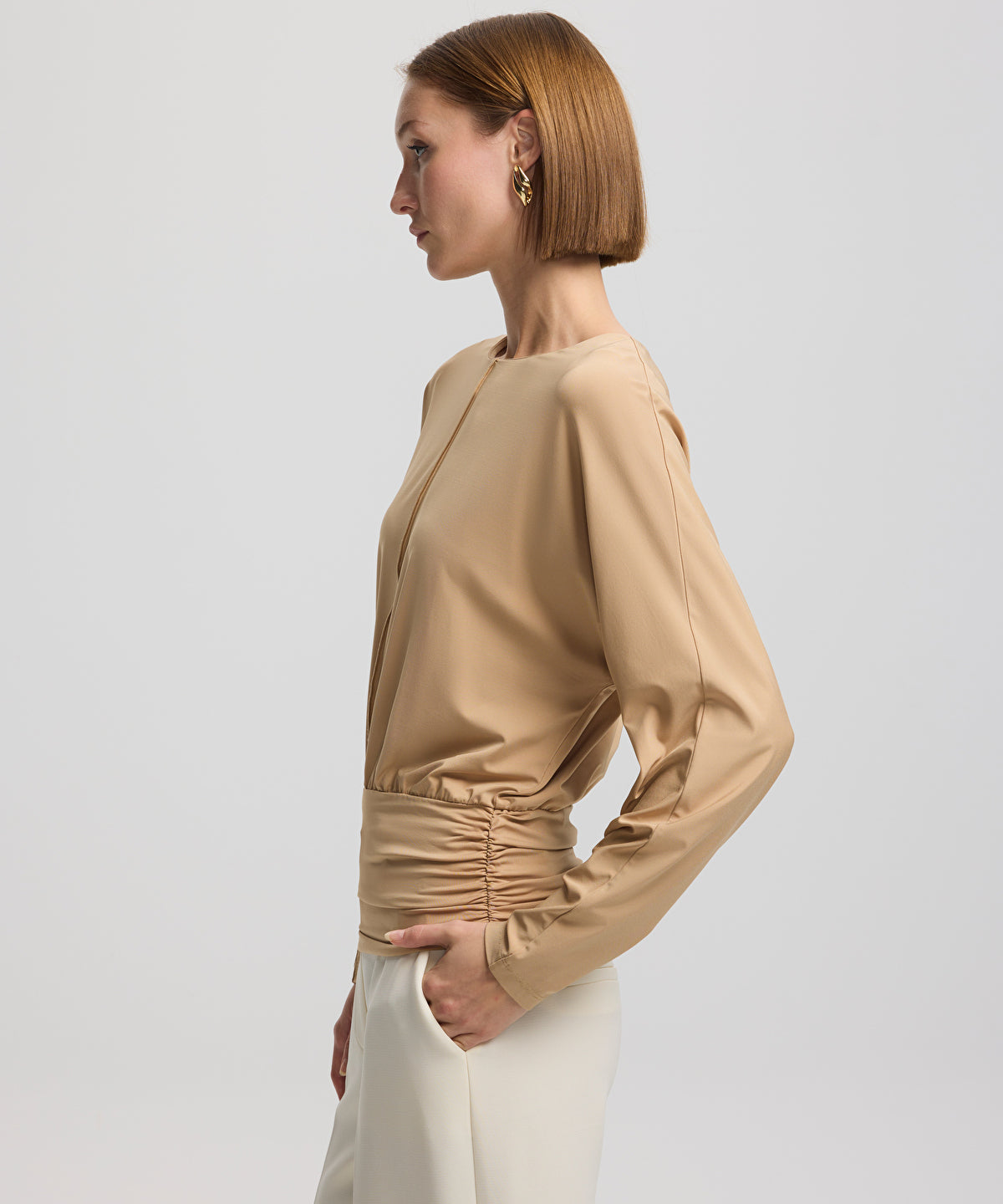 Draped Blouse