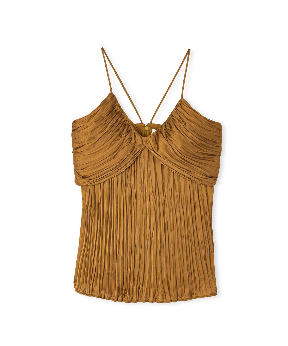 Crinkle-Effect Top