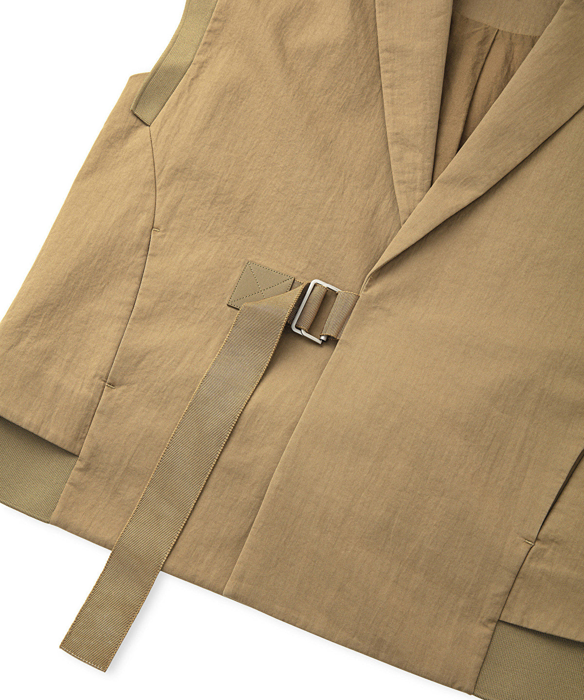 Zoomed Belted Vest