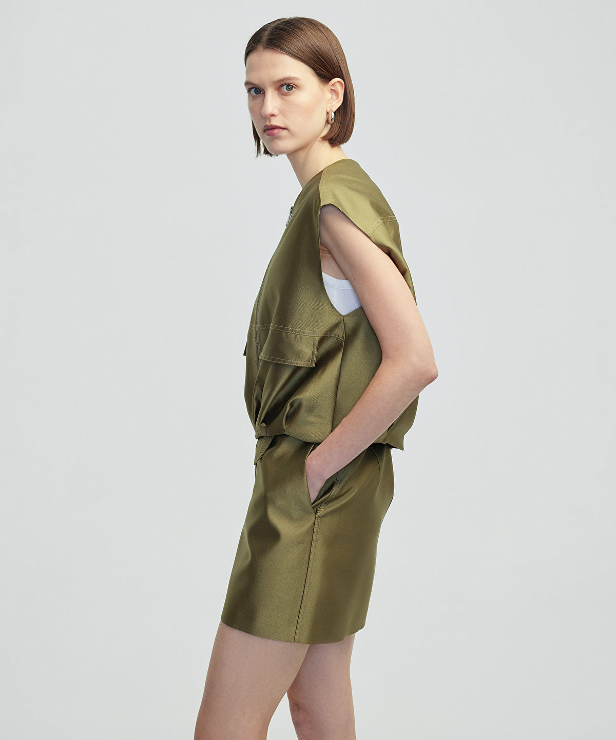 Zoomed Zip-Up Vest