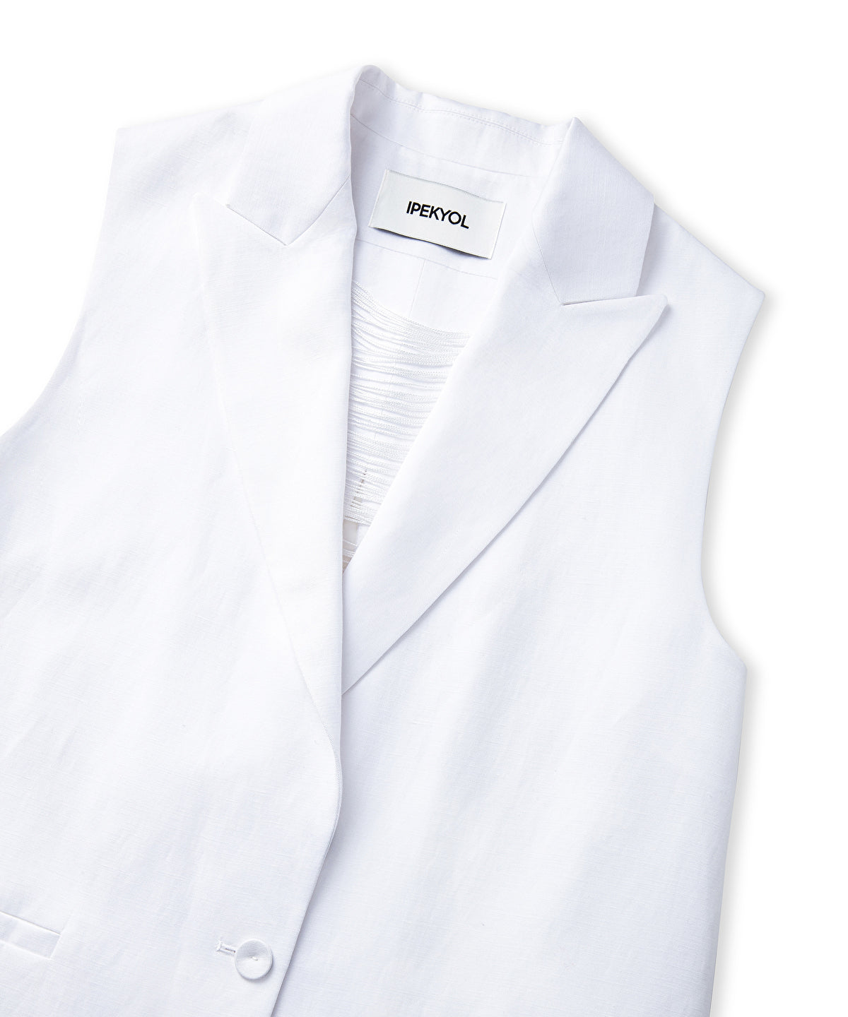 Zoomed Fringed Vest