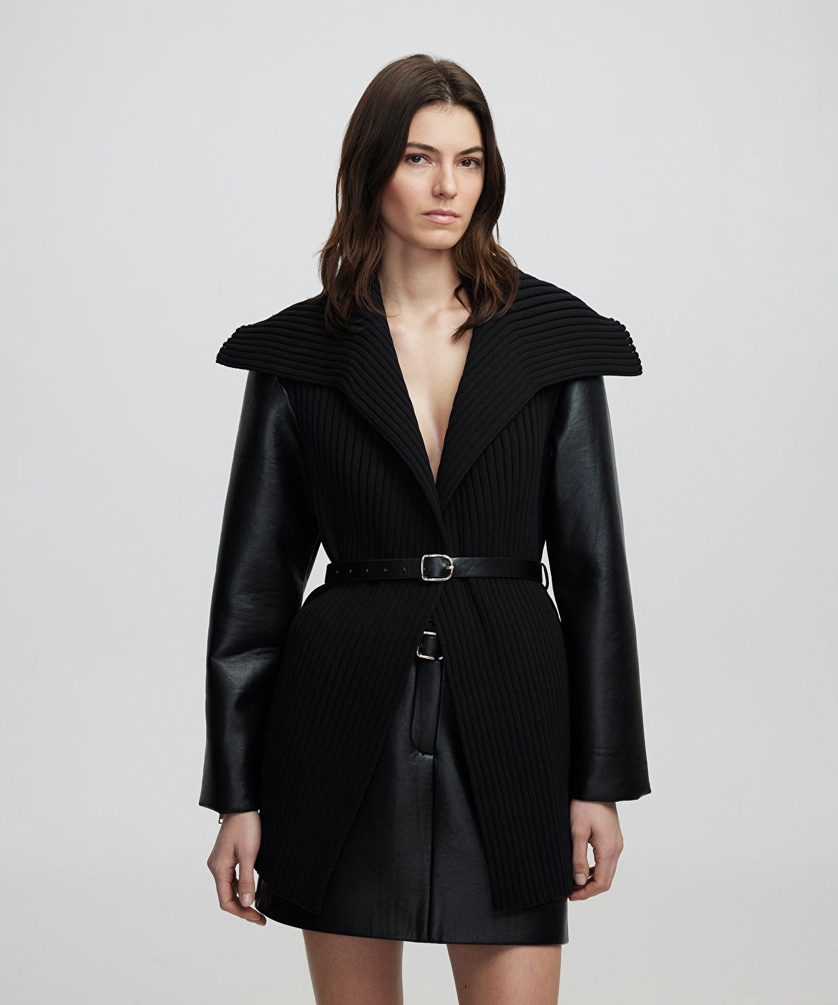 Zoomed Mixed Coat