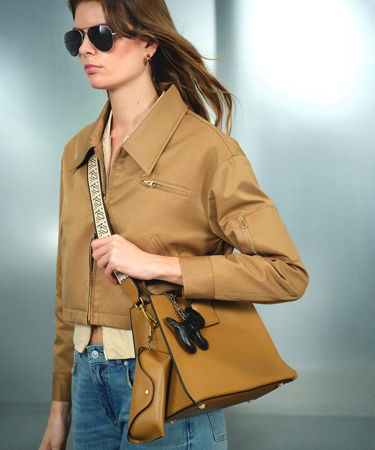 Zoomed Double Layer Coat