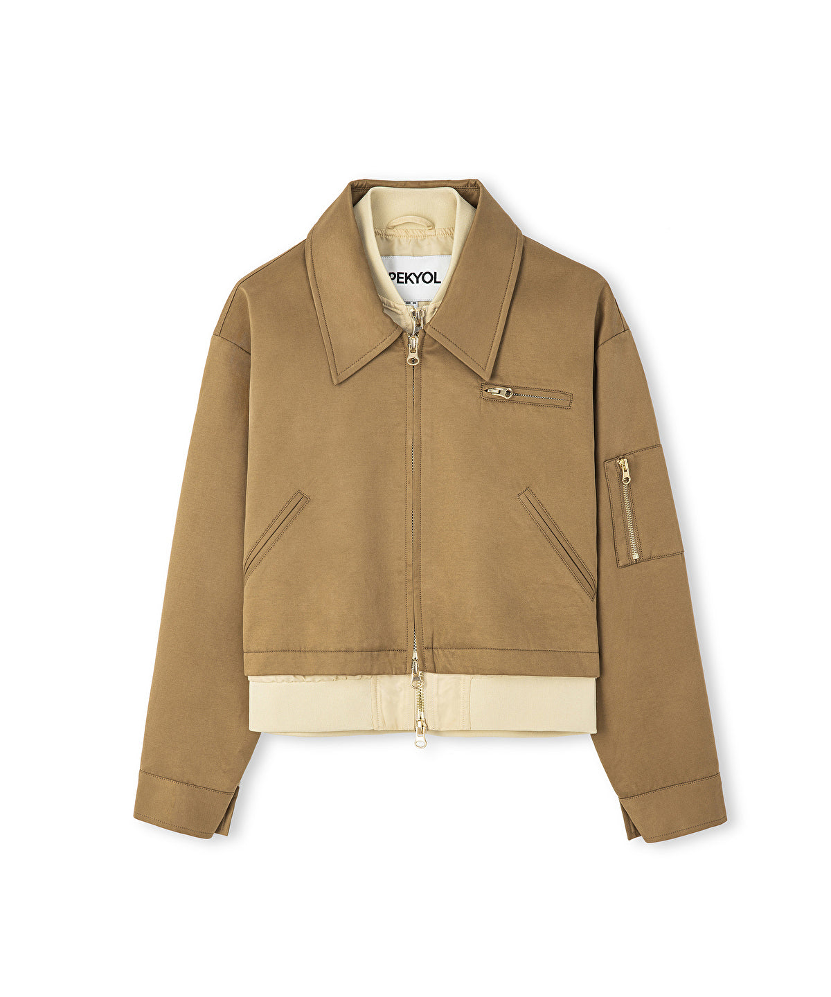 Zoomed Double Layer Coat