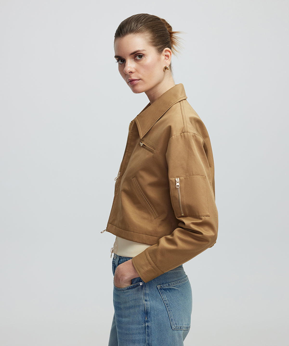Zoomed Double Layer Coat
