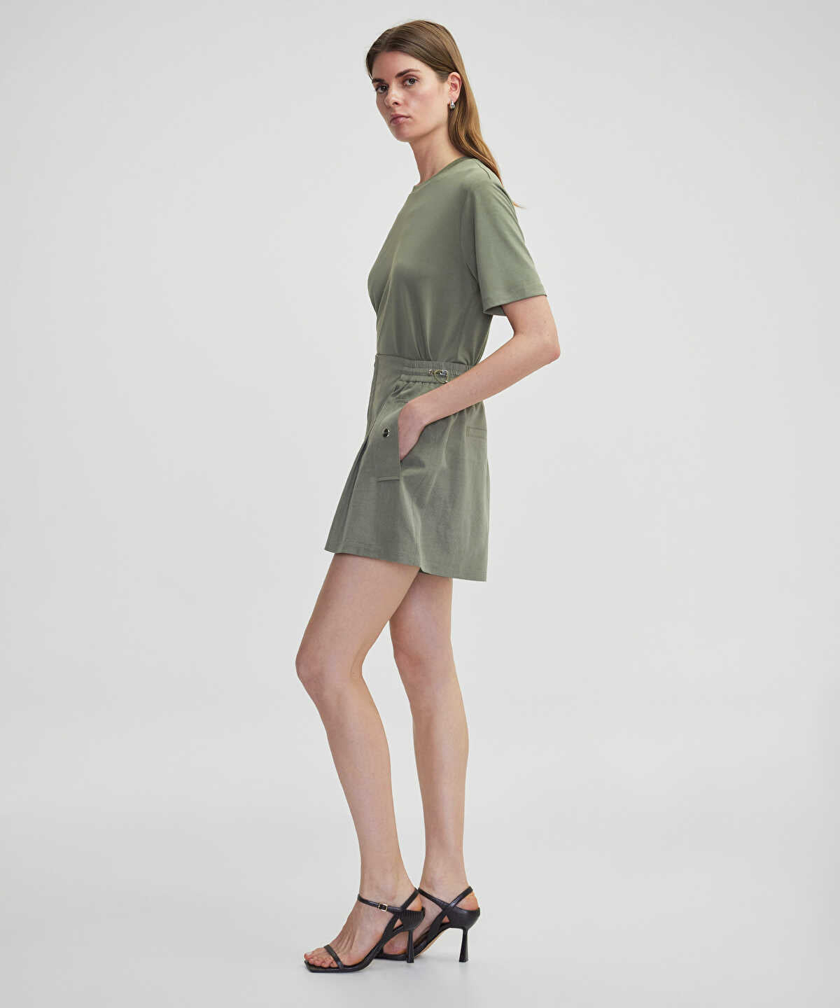 Elasticated Waist Skort