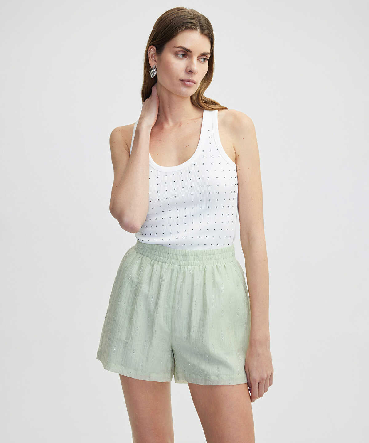 Rhinestone Shorts