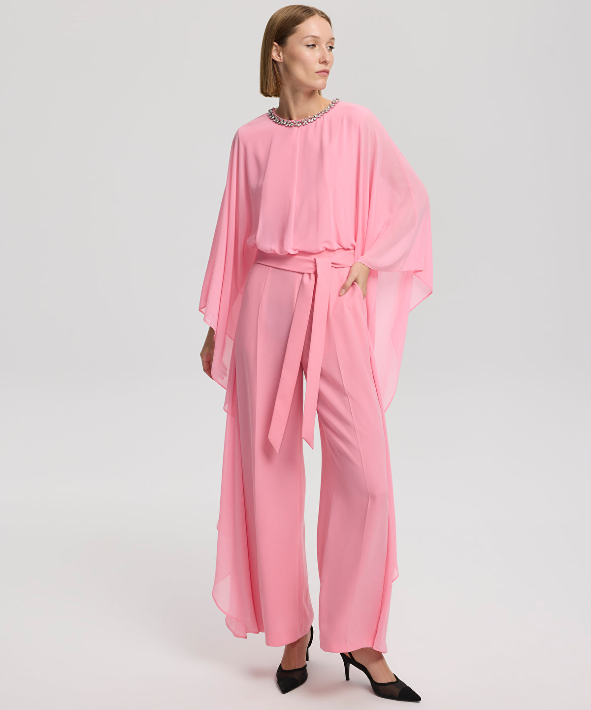 Zoomed Embroidered Jumpsuit