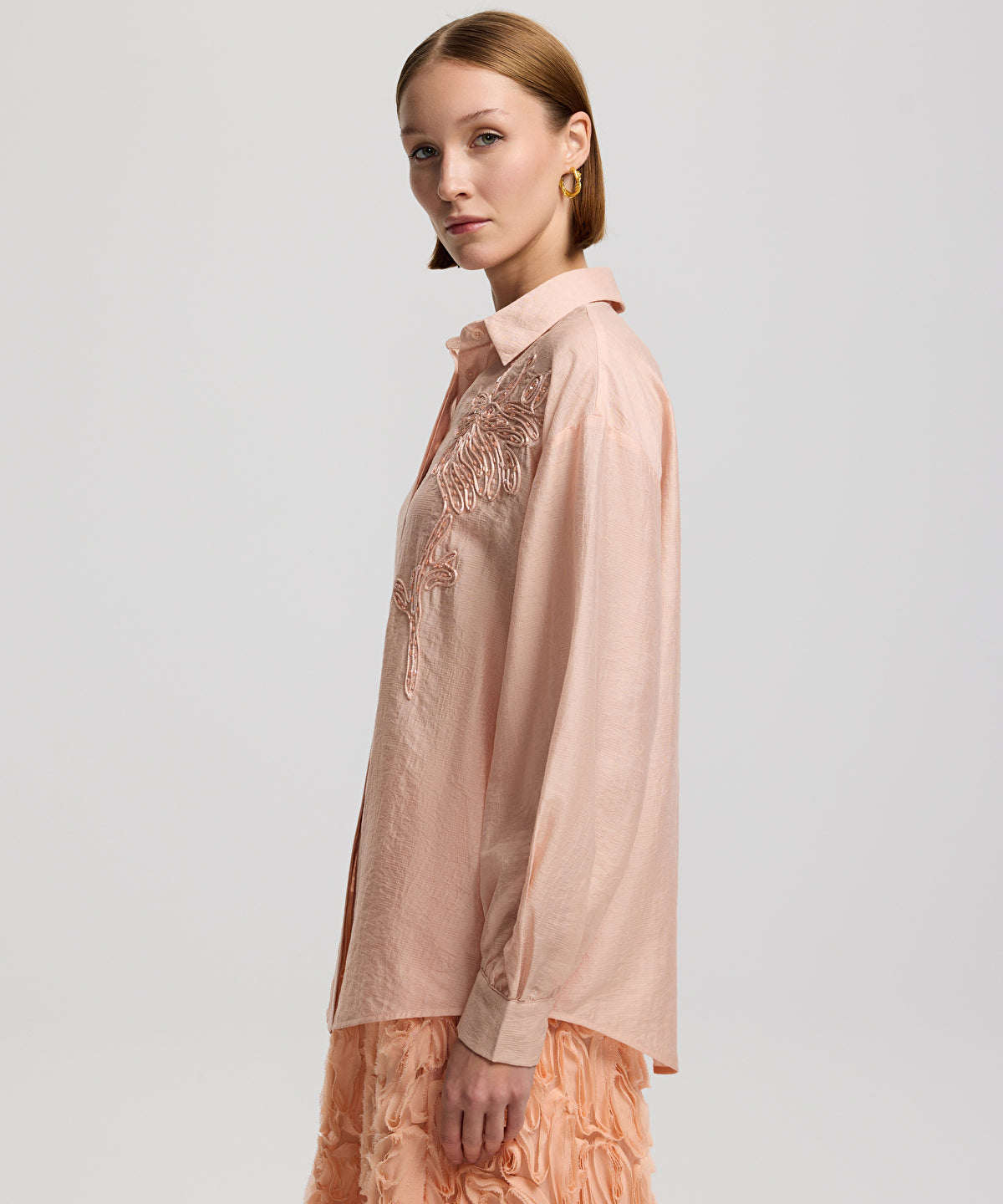 Zoomed Embroidered Shirt