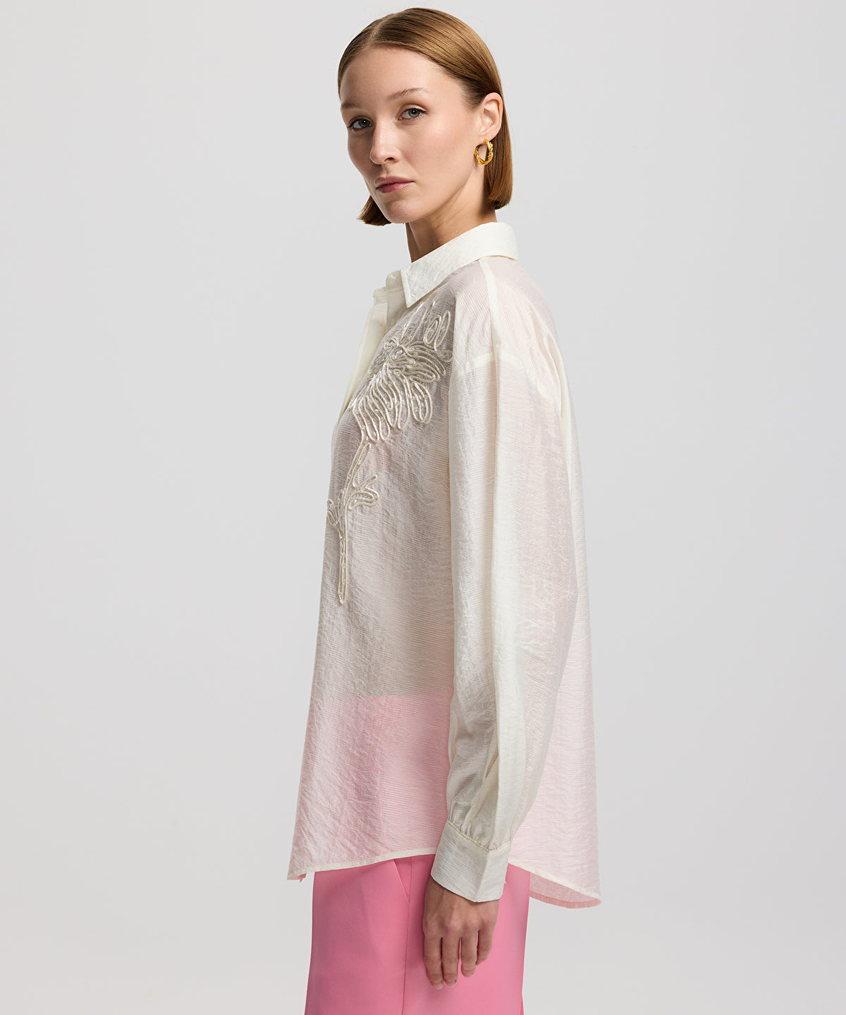 Zoomed Embroidered Shirt