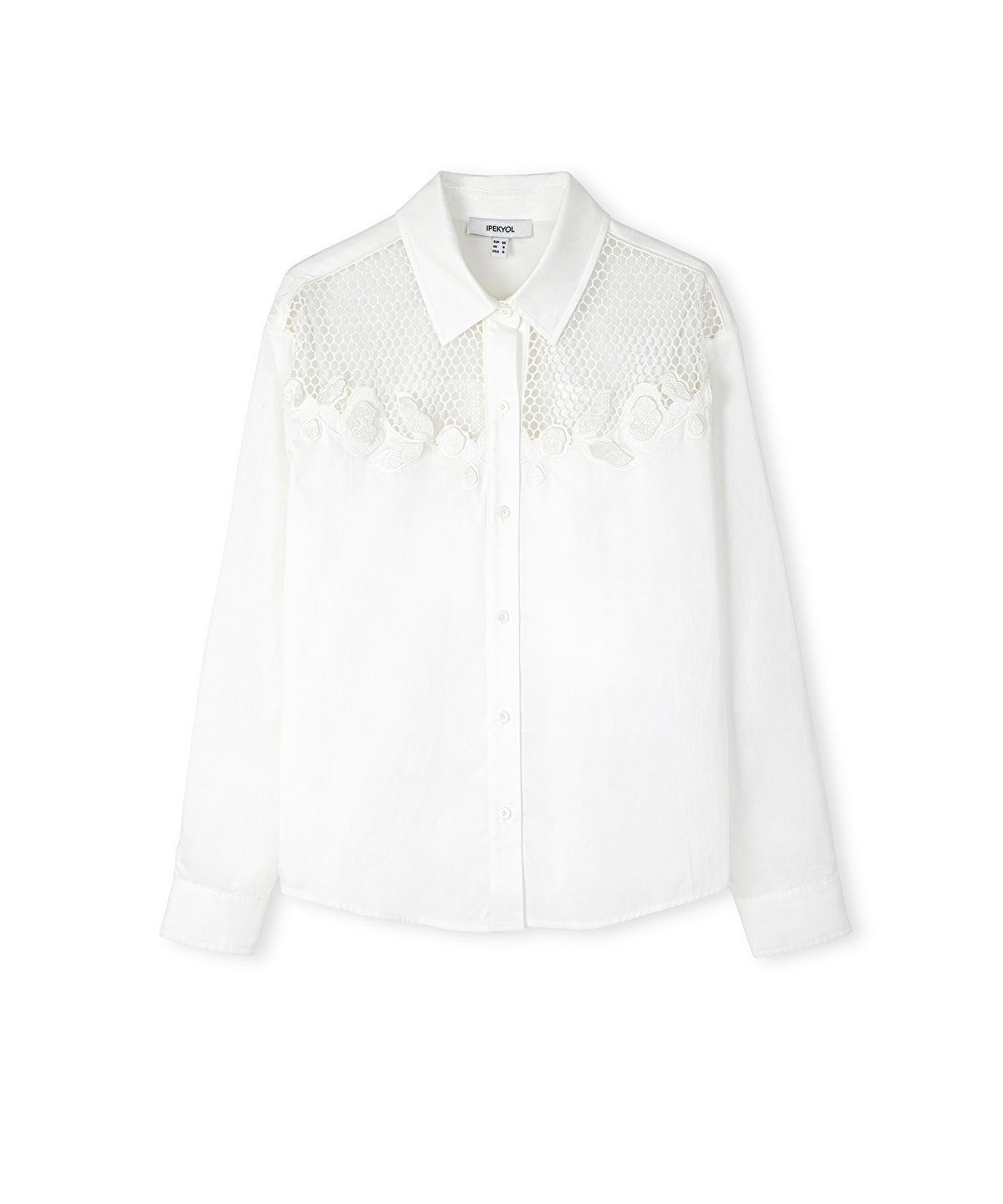 Zoomed Embroidered Poplin Shirt