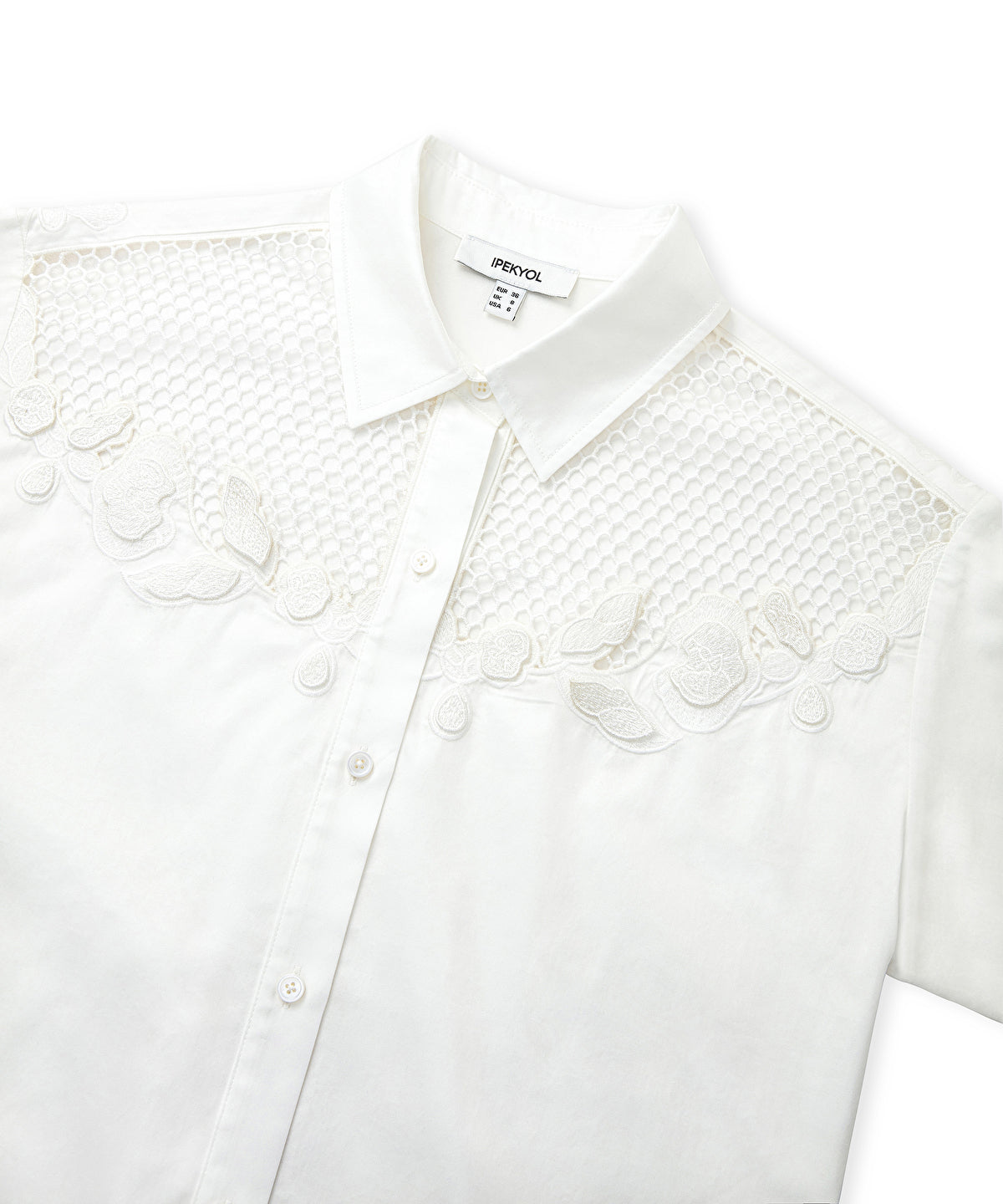 Zoomed Embroidered Poplin Shirt