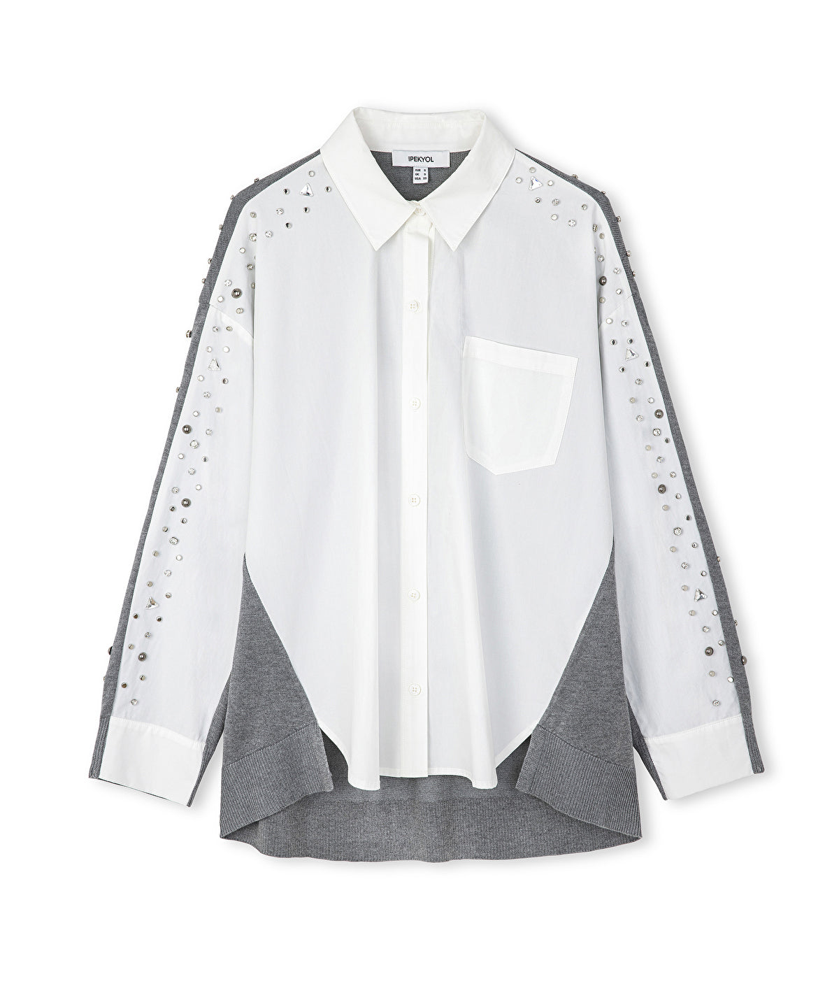 Zoomed Mixed Media Shirt