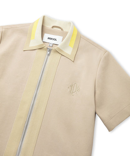 Mixed media shirt