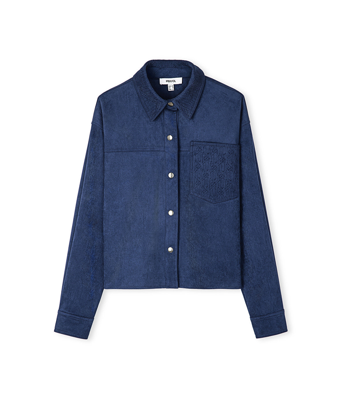 Zoomed Monogram Detailed Shirt