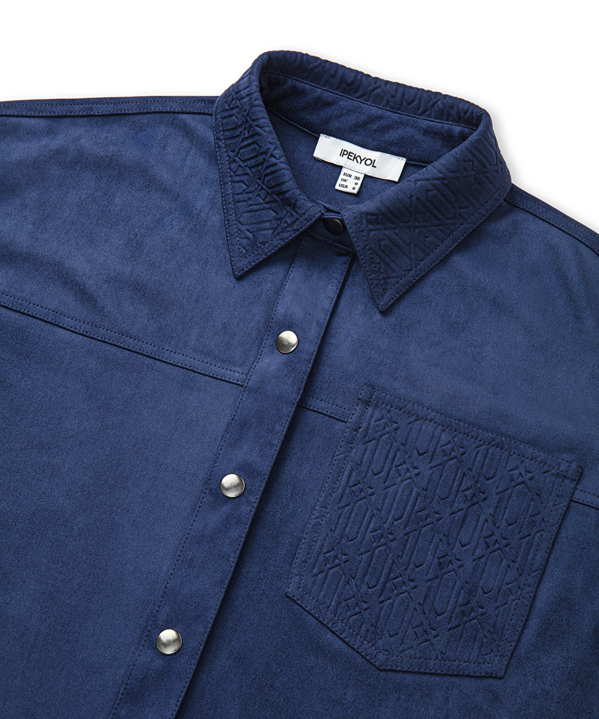 Zoomed Monogram Detailed Shirt