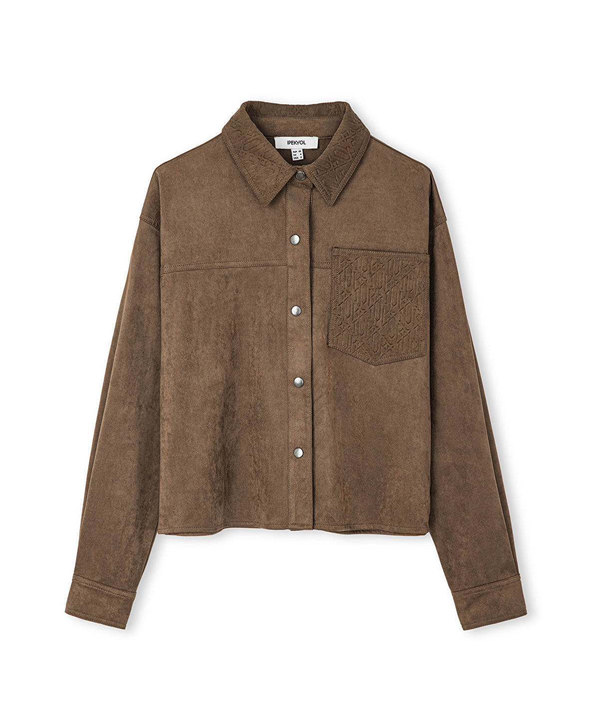 Zoomed Monogram Detailed Shirt
