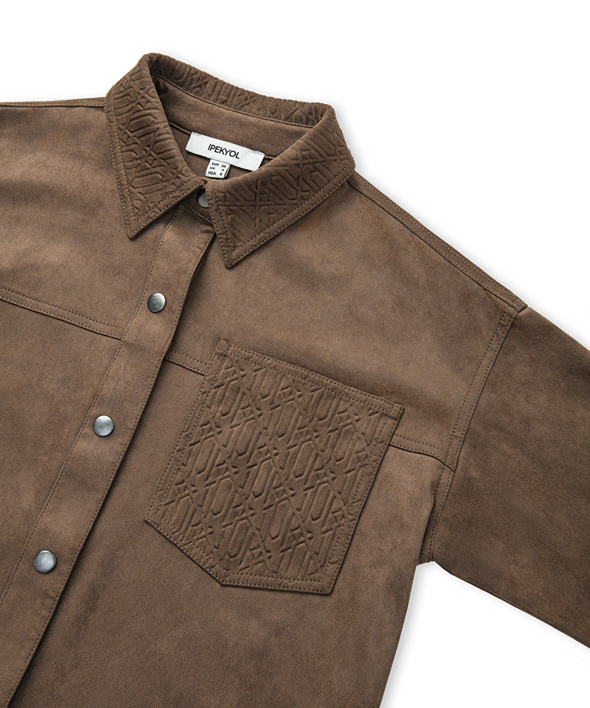Zoomed Monogram Detailed Shirt