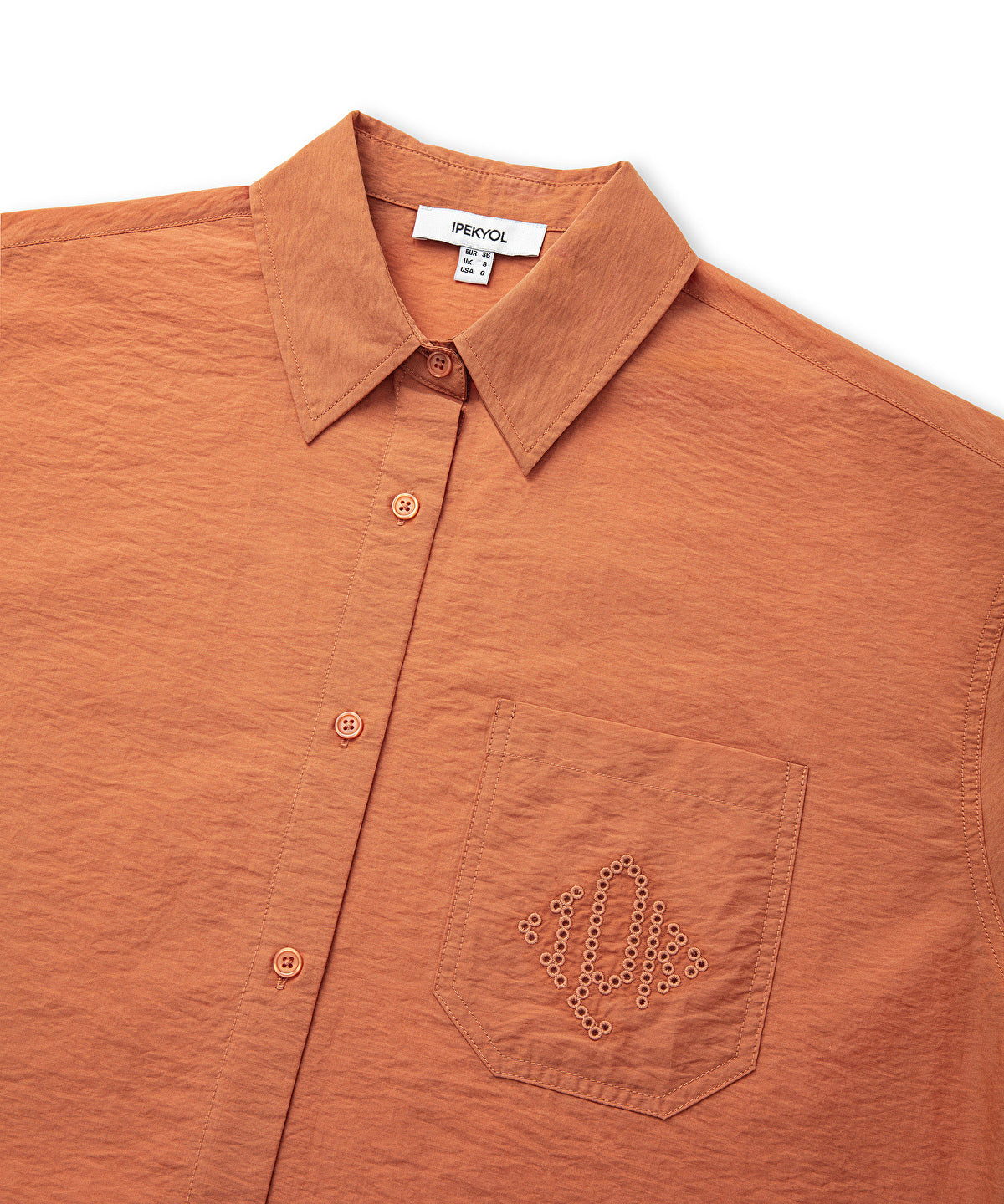Zoomed Monogram Embroidered Shirt
