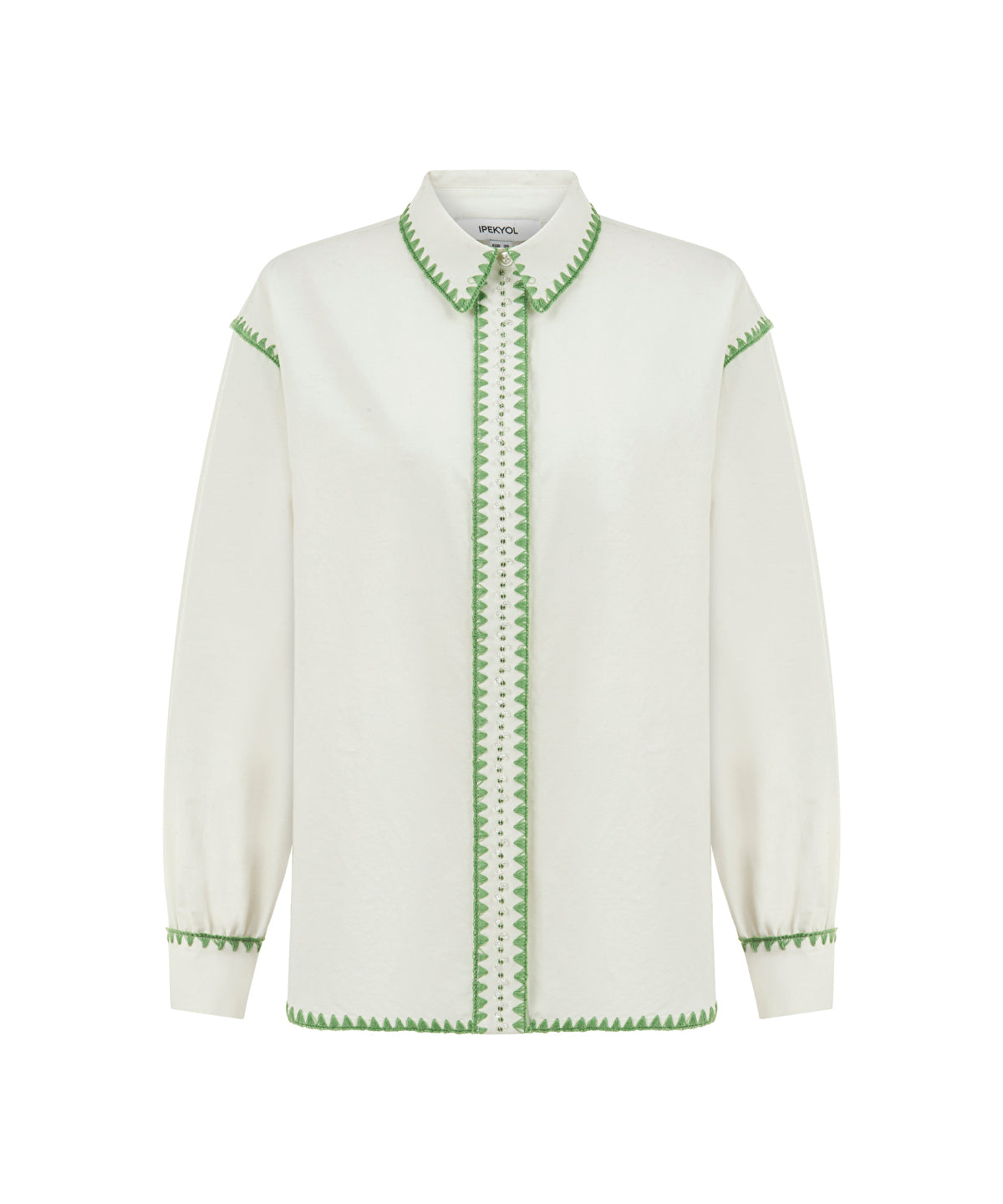 Zoomed Embroidered Poplin Shirt