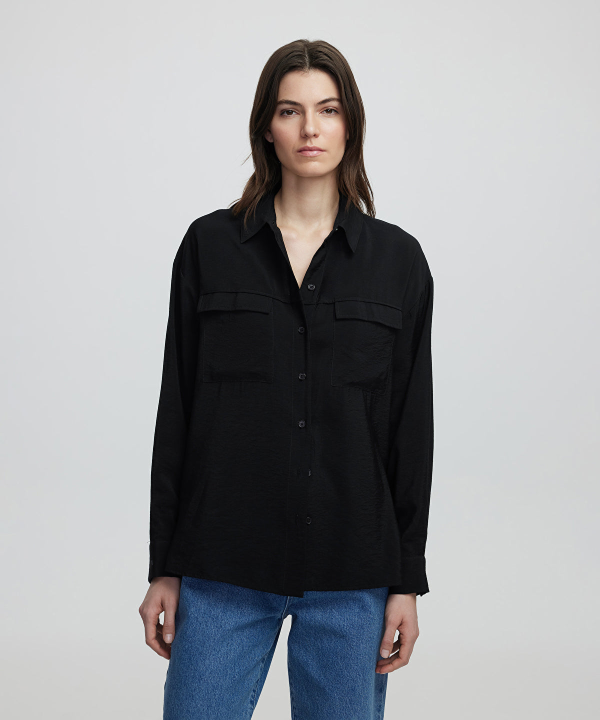 Zoomed Shirt With Pockets