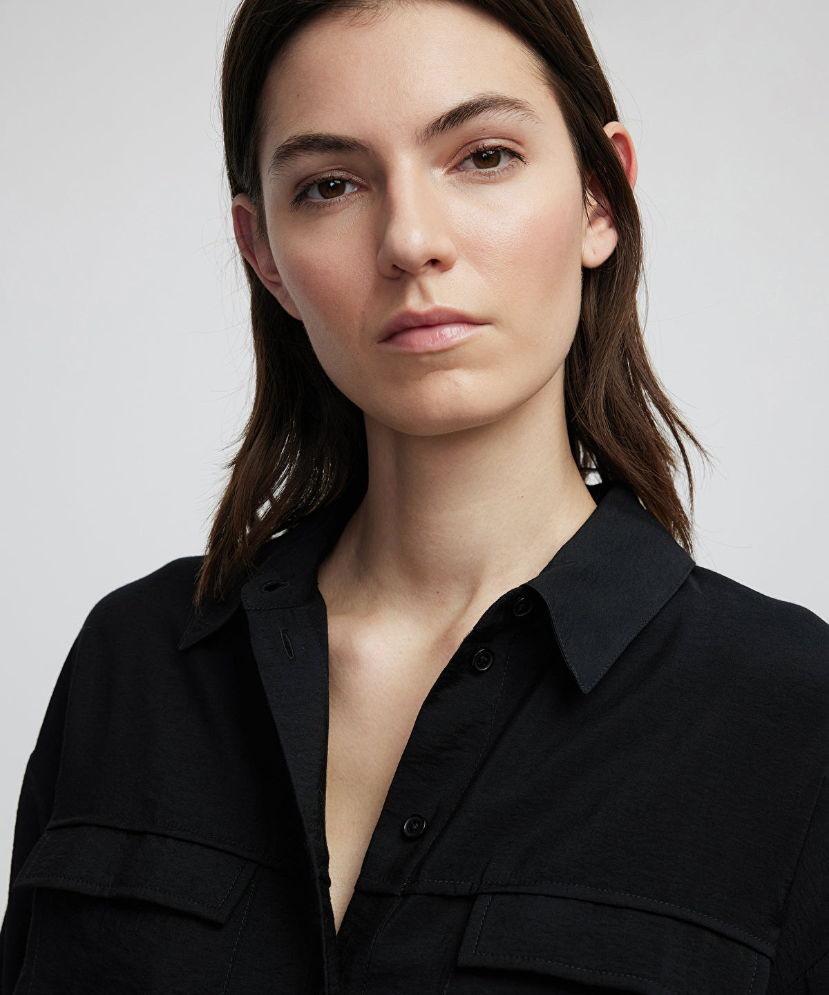 Zoomed Shirt With Pockets