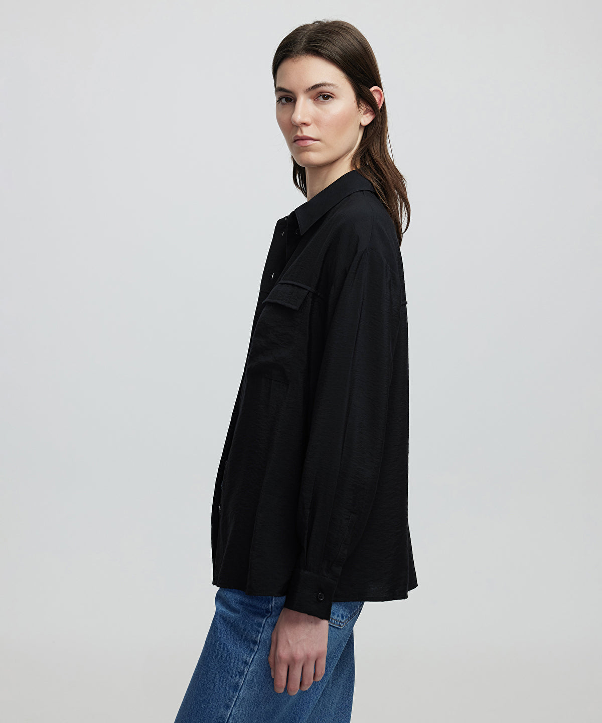 Zoomed Shirt With Pockets