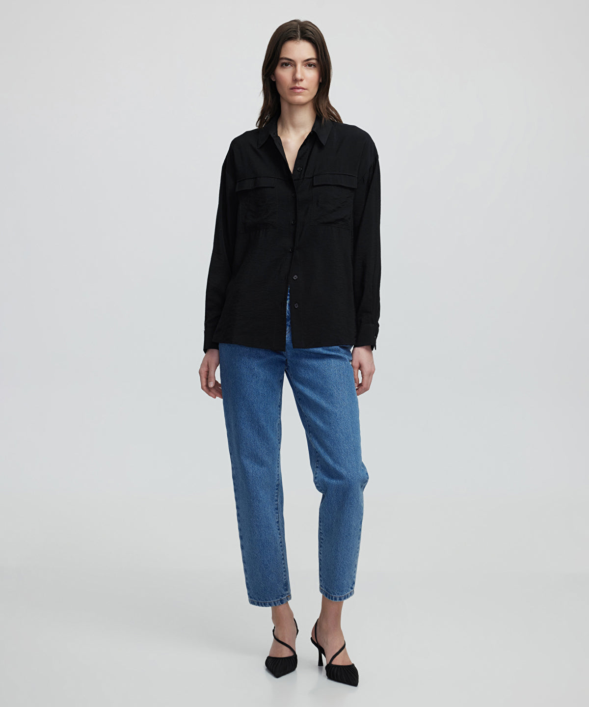 Zoomed Shirt With Pockets