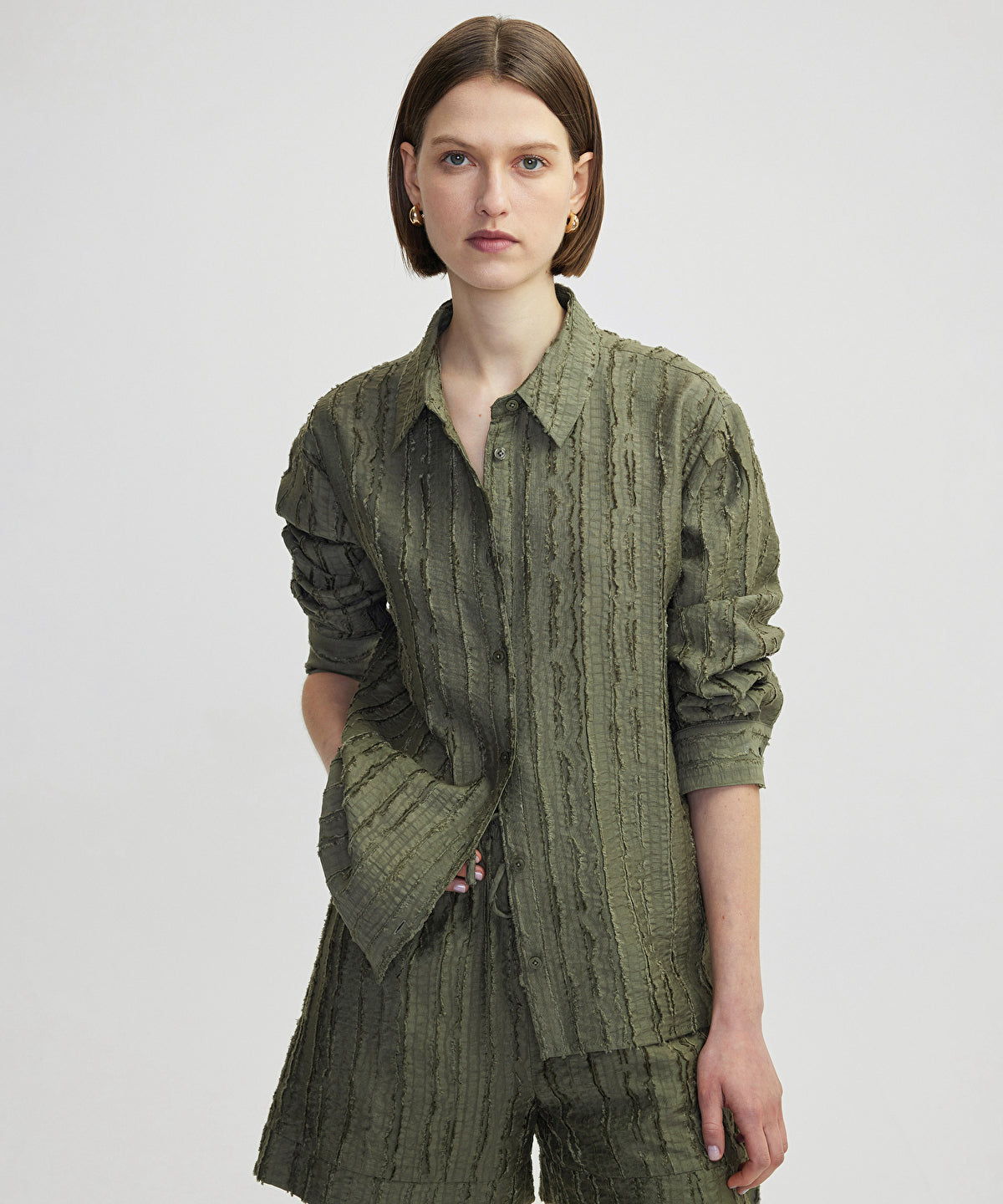Zoomed Textured Shirt