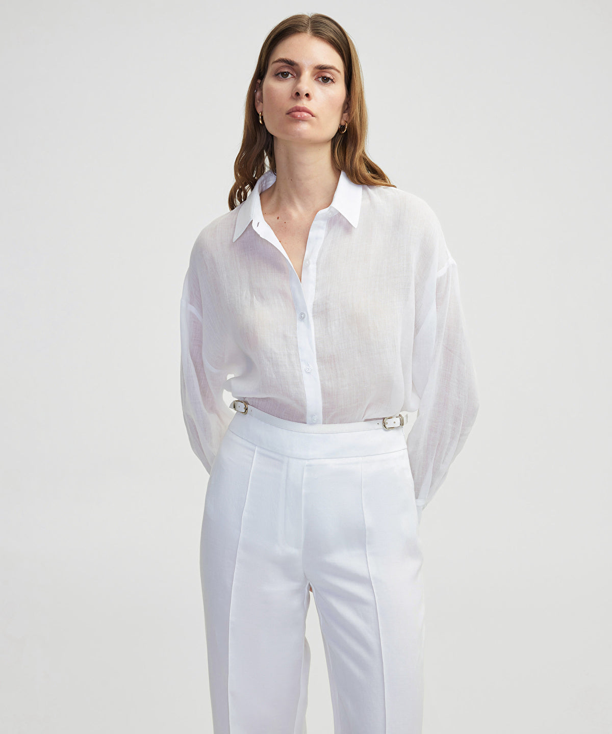 Relaxed Fit Linen Shirt 