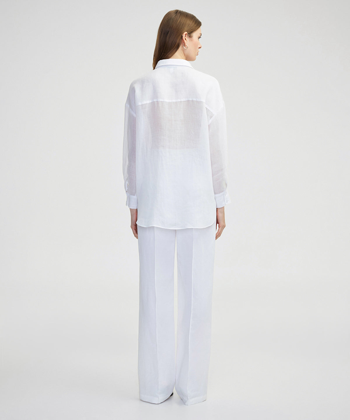 Relaxed Fit Linen Shirt 
