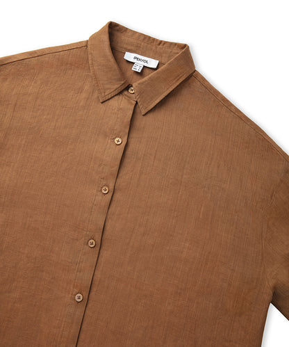 Relaxed Fit Linen Shirt 