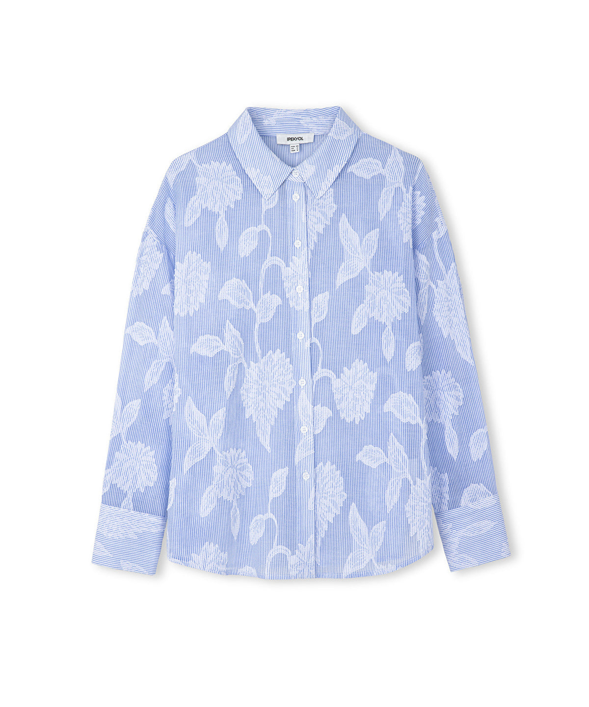 Drop Shoulder Floral Shirt