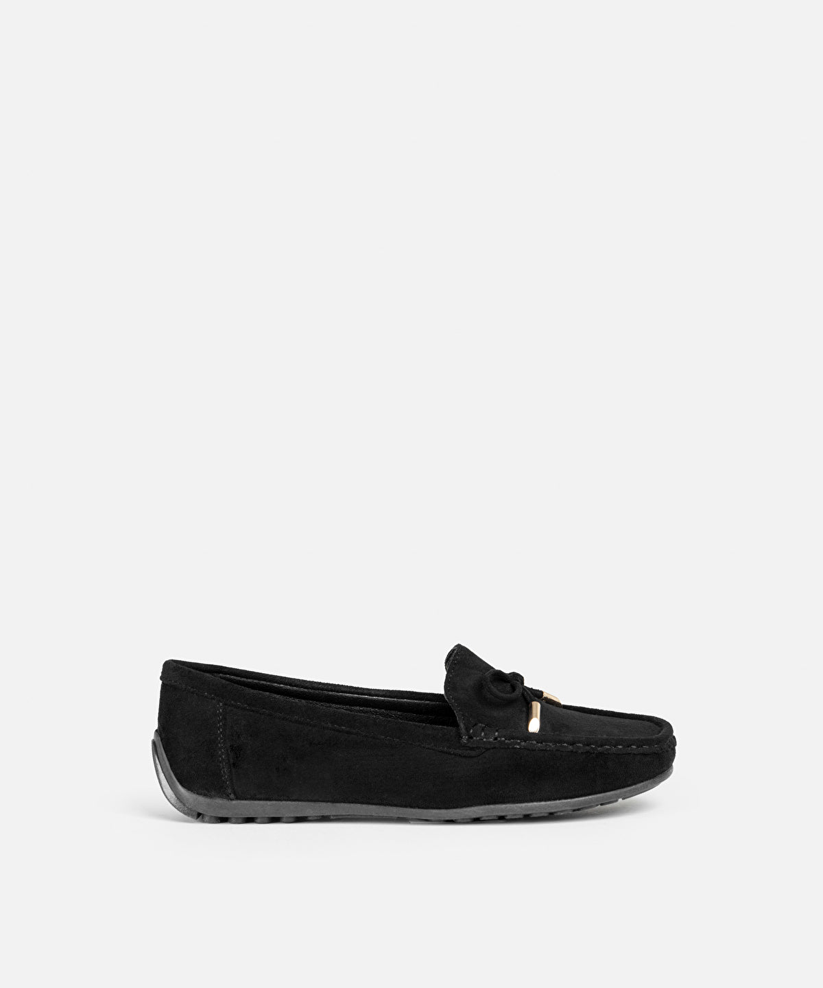 Zoomed Loafers With Bow