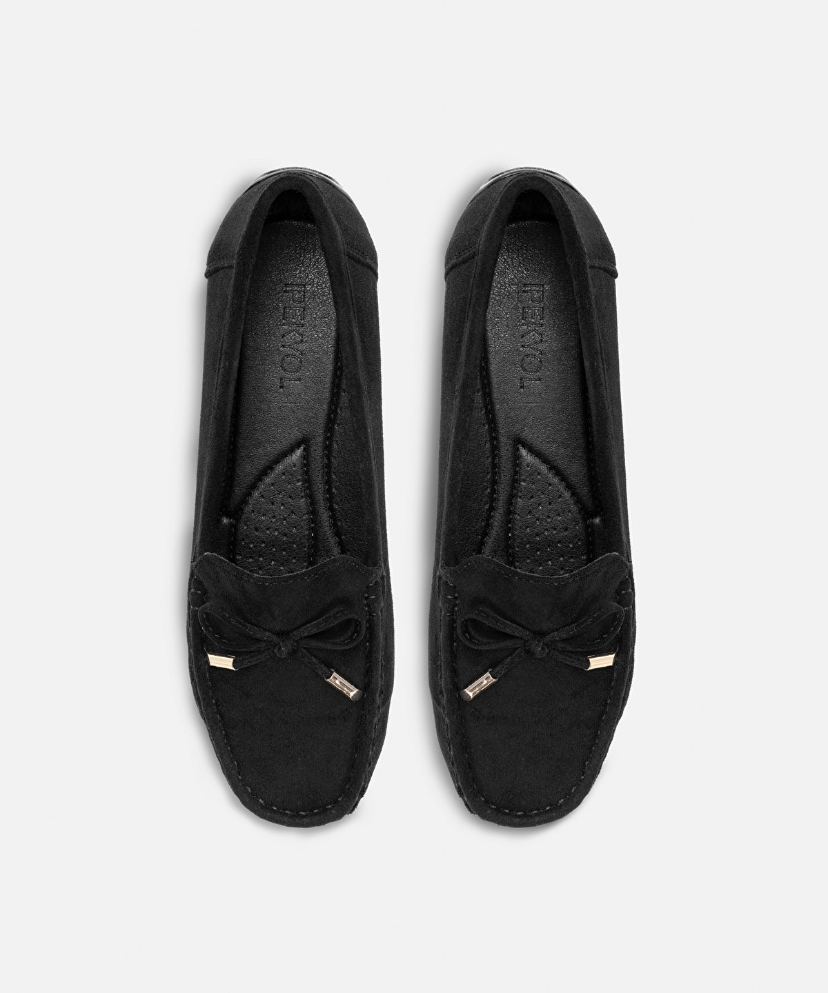 Zoomed Loafers With Bow