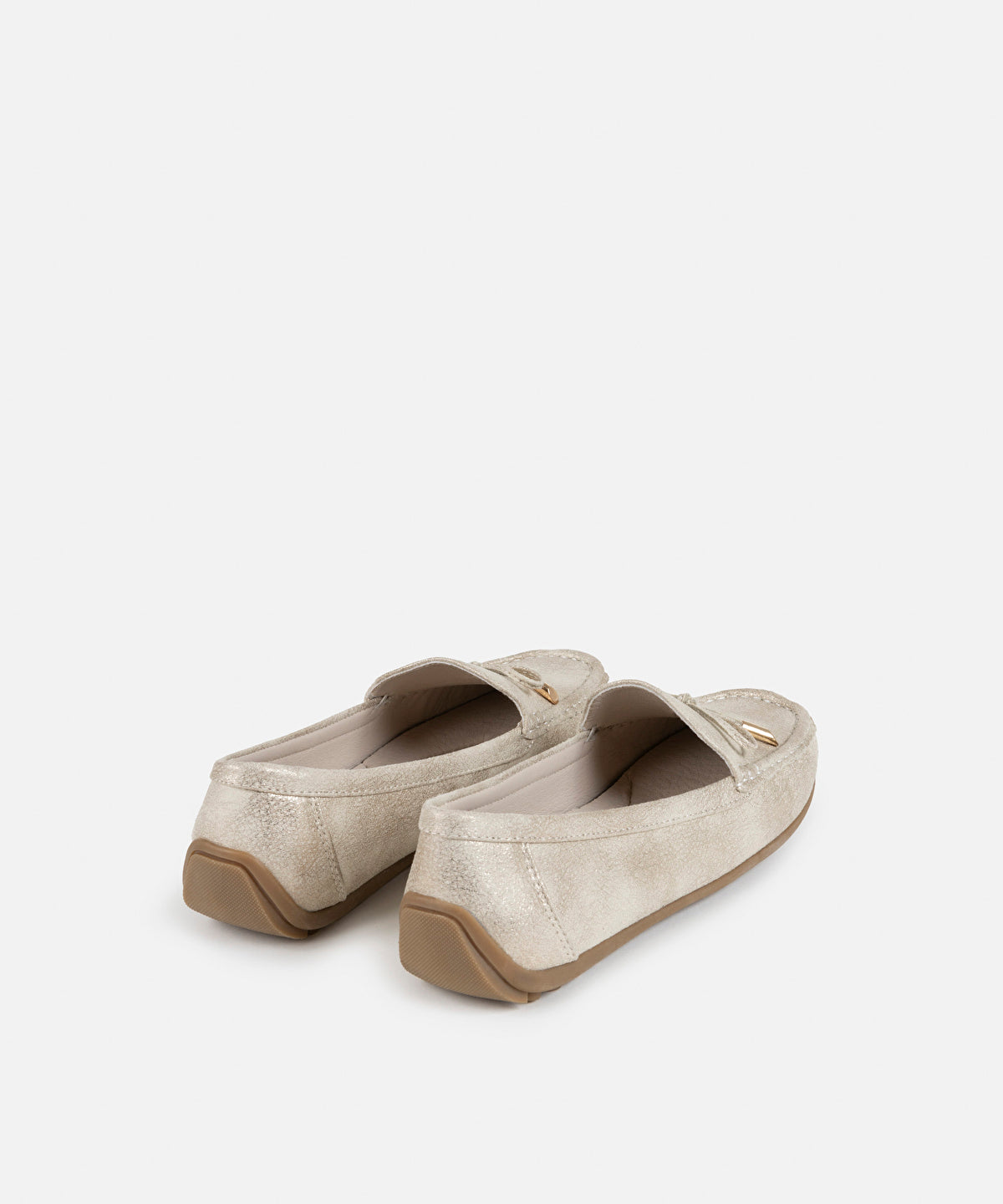 Zoomed Loafers With Bow