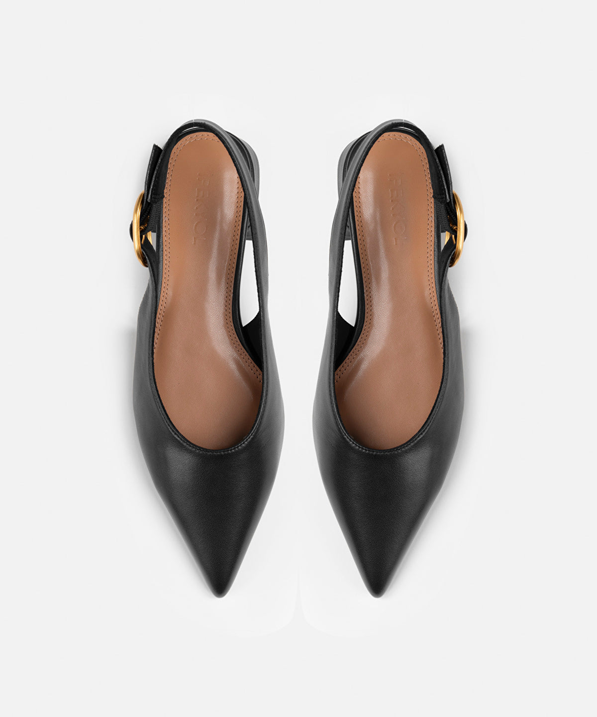 Zoomed Pointed Toe Flats