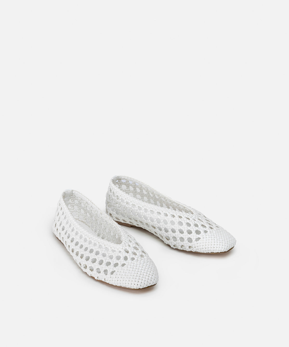 Zoomed Textured Flats