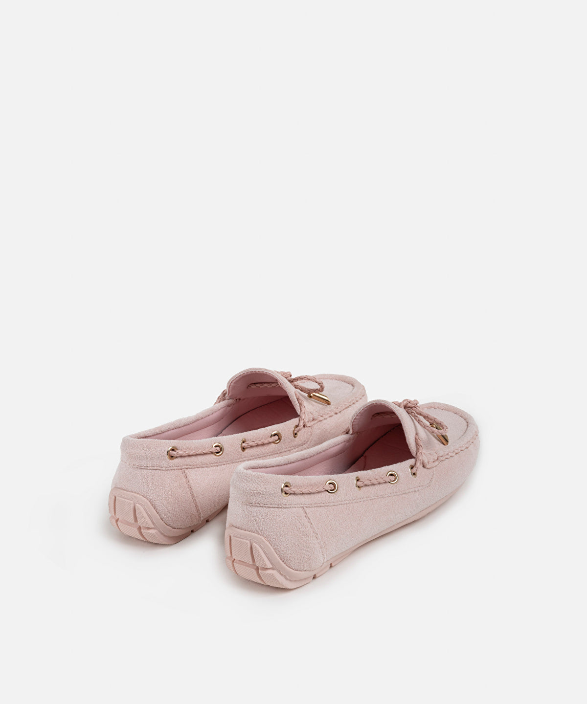 Zoomed Loafers With Bow