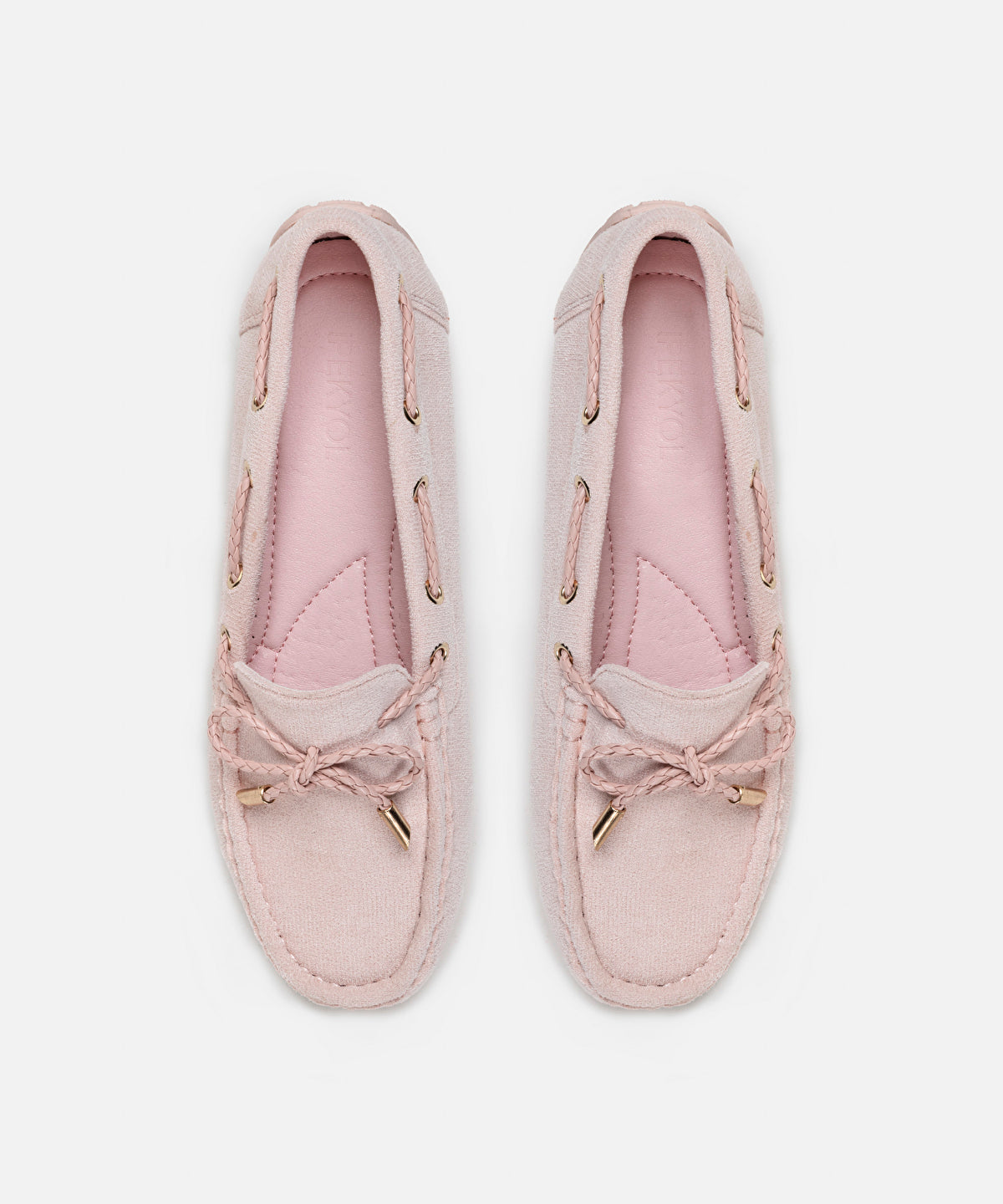 Zoomed Loafers With Bow