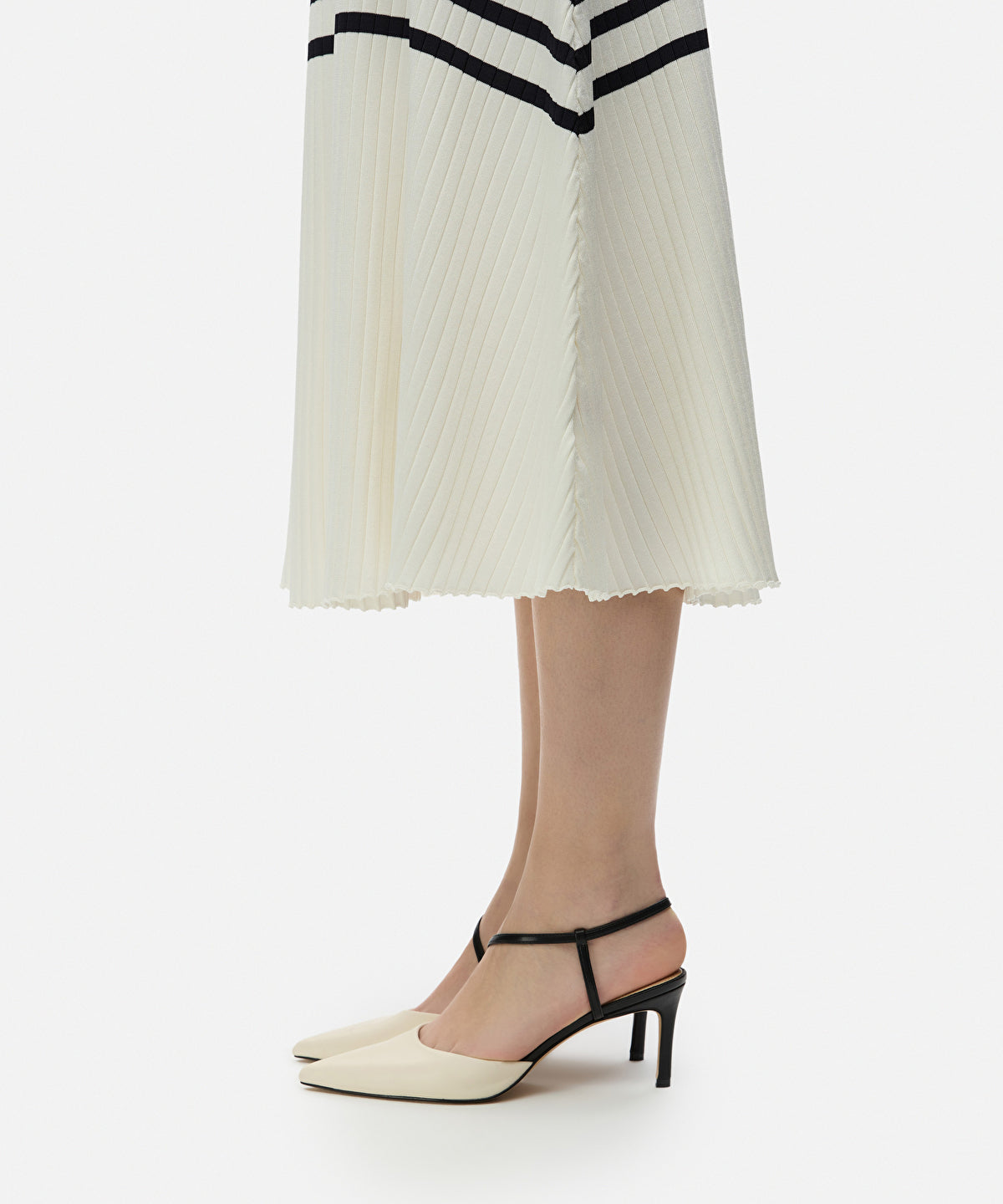 Zoomed Color Block Heels