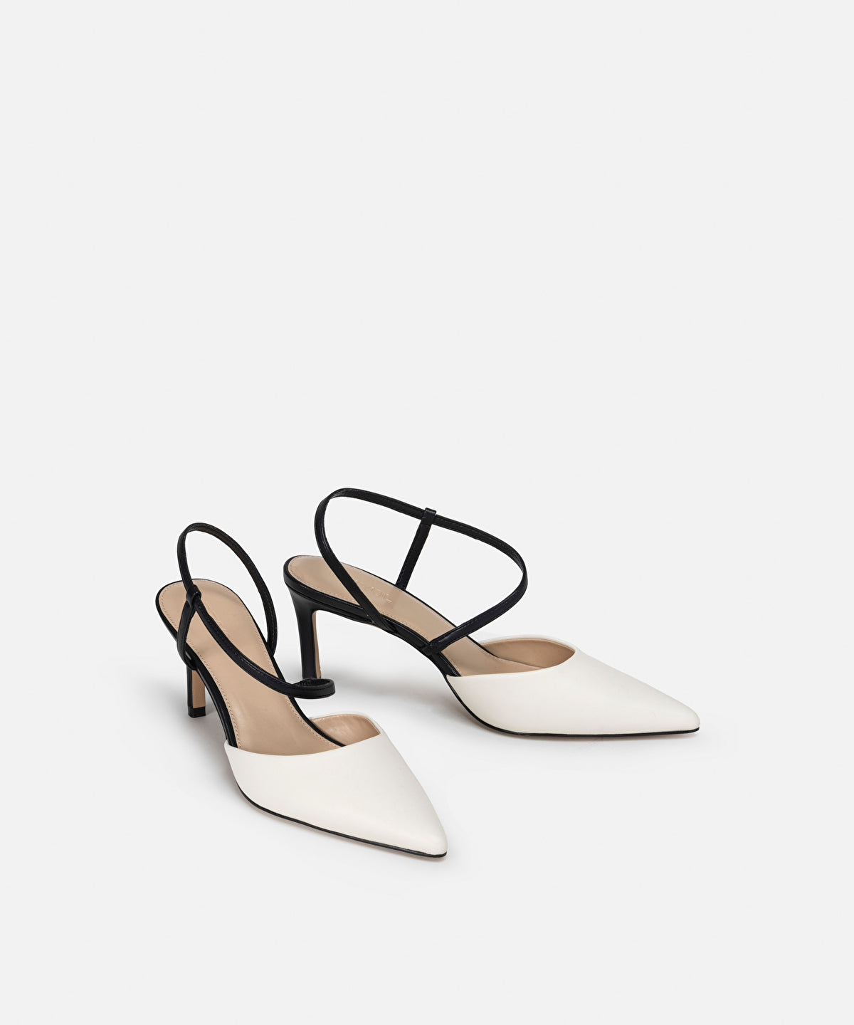 Zoomed Color Block Heels