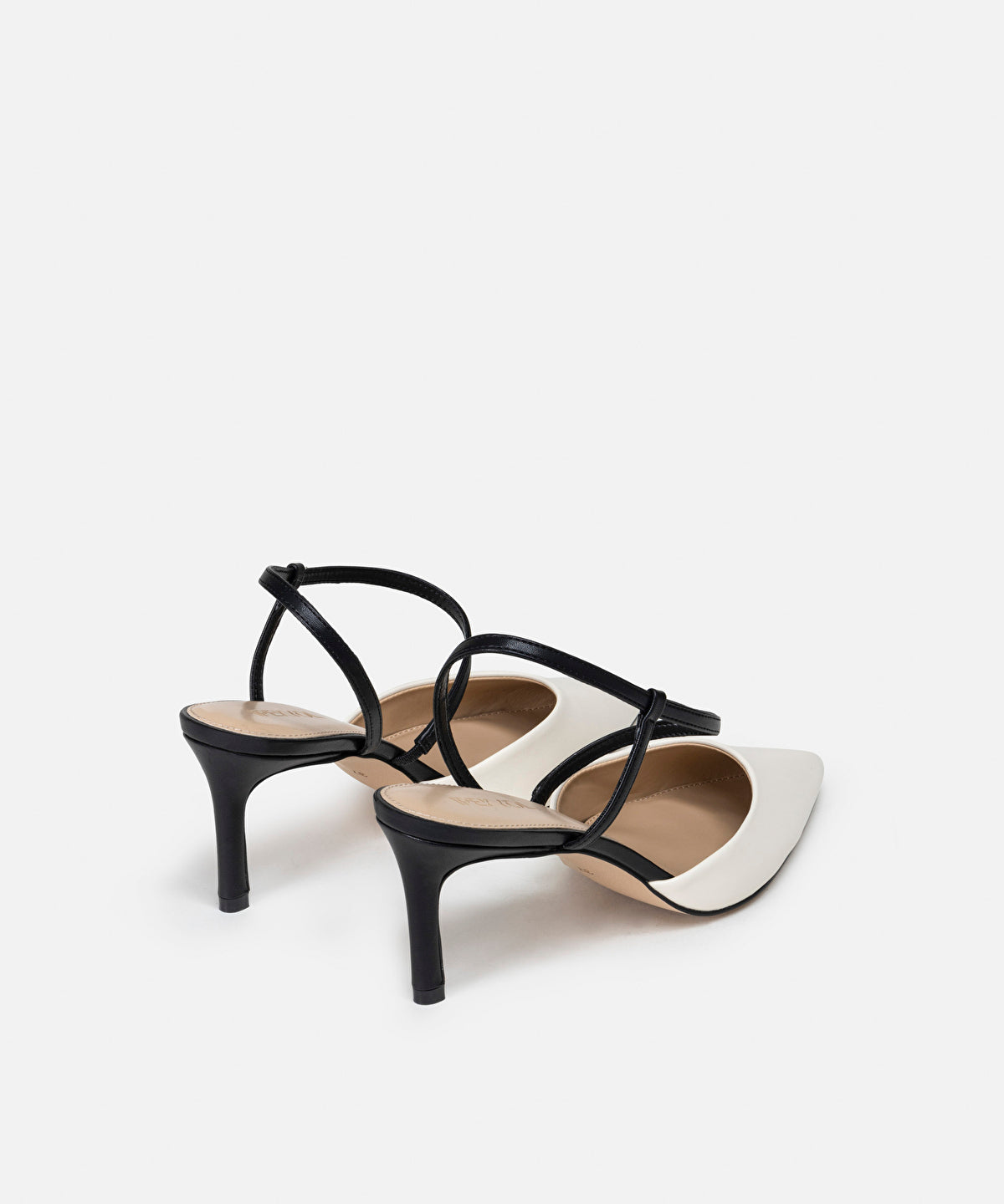Zoomed Color Block Heels
