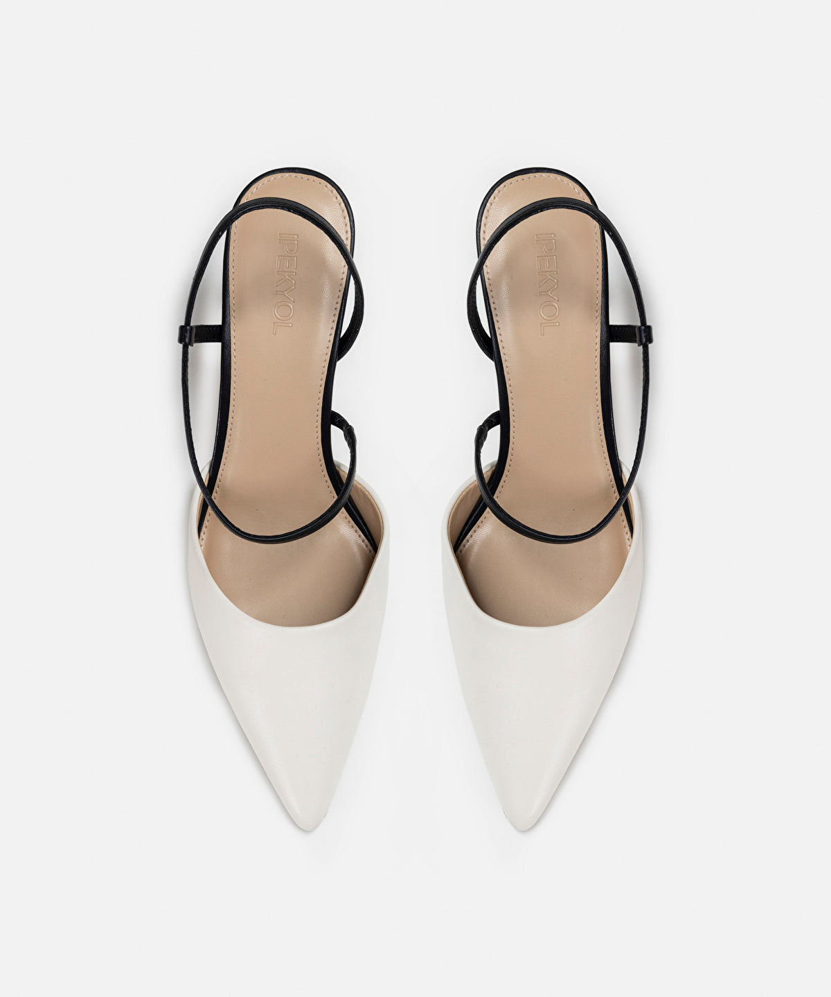 Zoomed Color Block Heels