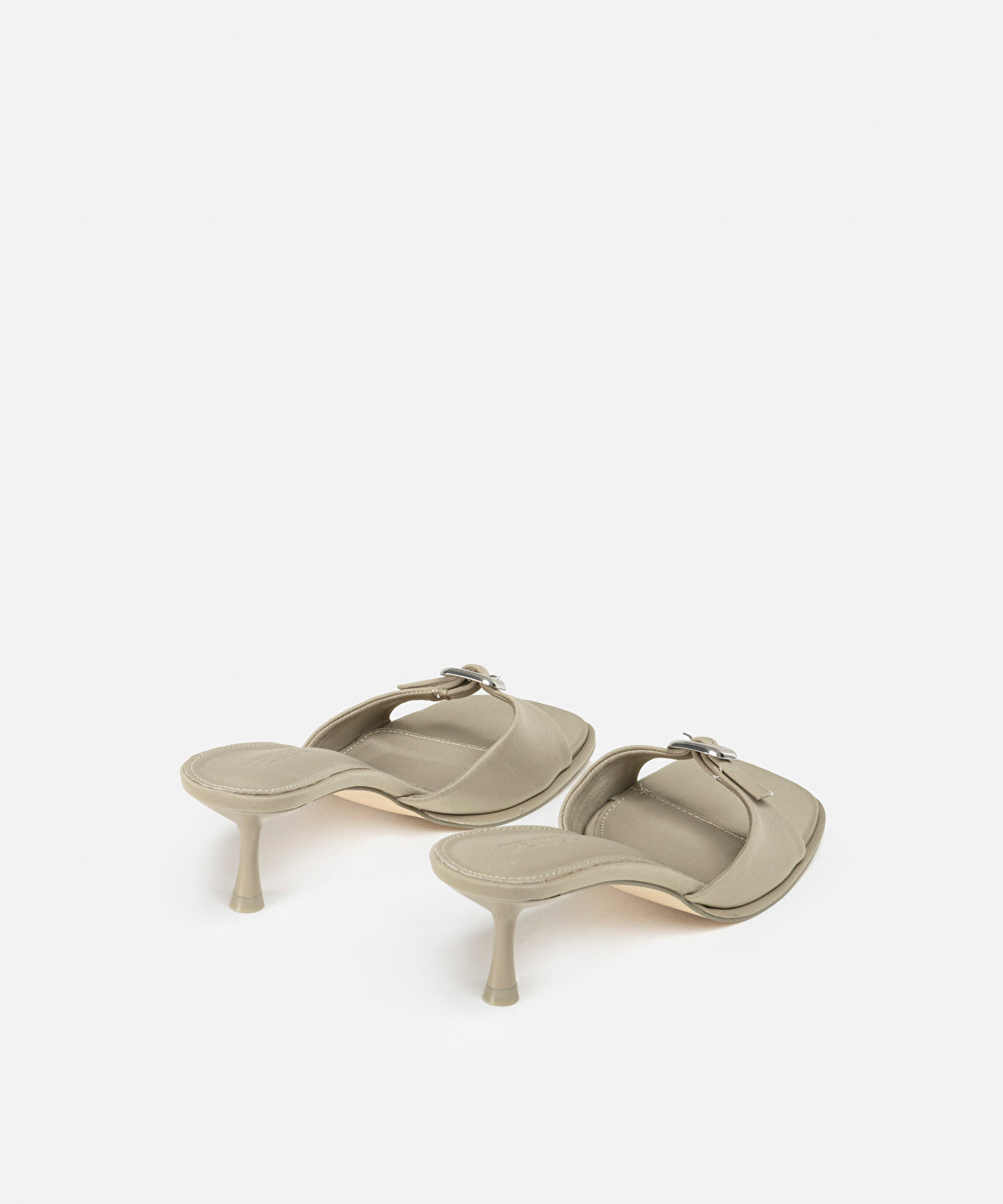 Zoomed High Heel Sandals With Buckles