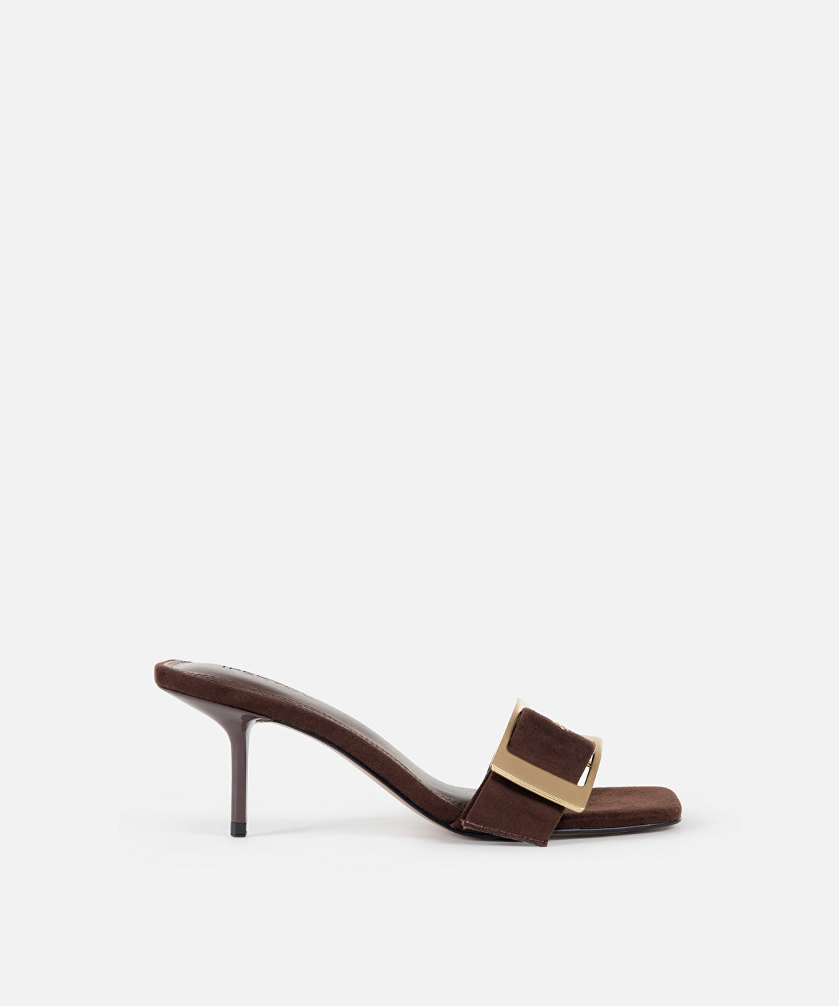 High Heel Sandals With Buckle