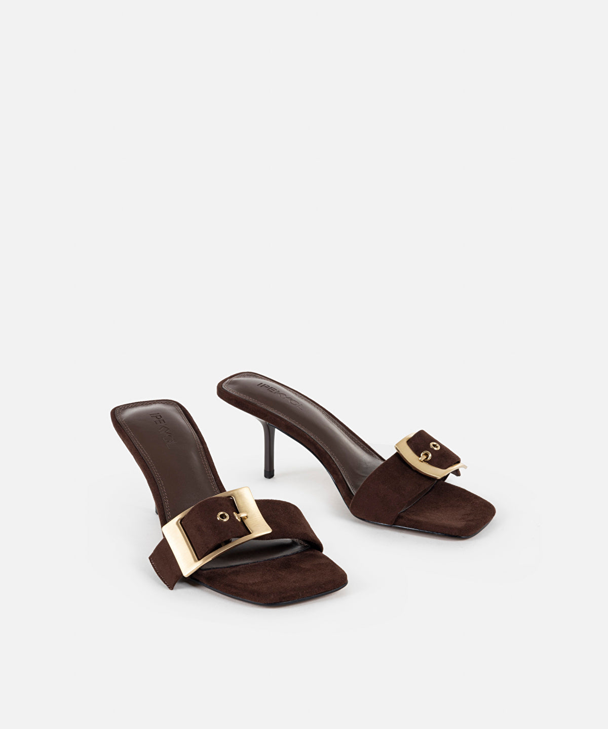 High Heel Sandals With Buckle